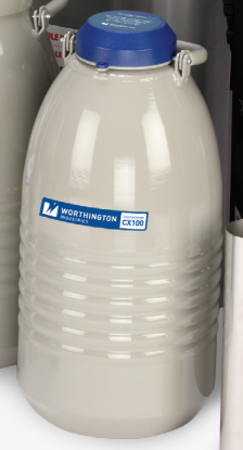 Worthington, Cryogenic Shippers, CX100B-11M, 4.4 L, 30 day static hold time_1143897