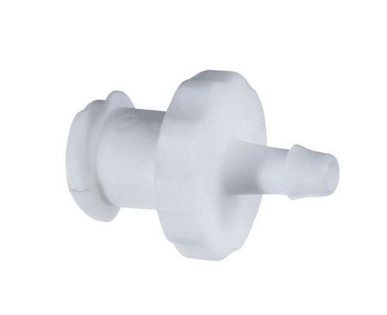 Masterflex Fitting, Nylon, Straight, Female Luer to Hose Barb Adapter, 1/8" ID; 25/PK_1150865