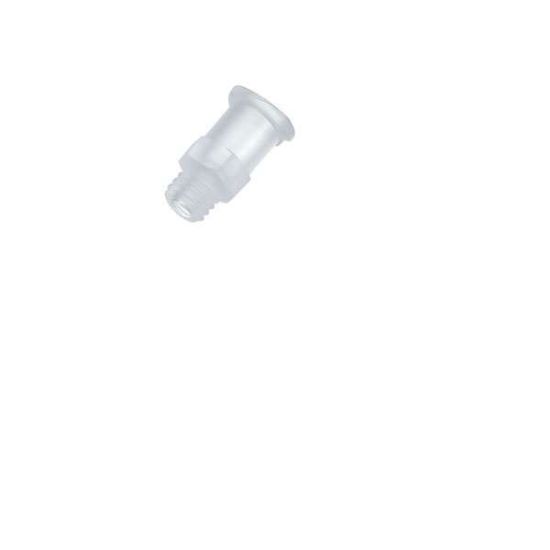 Masterflex, Fitting, Nylon, Straight, Female Luer x 1/4-28 UNF Bottom Sealing Thread; 25/PK_1153026