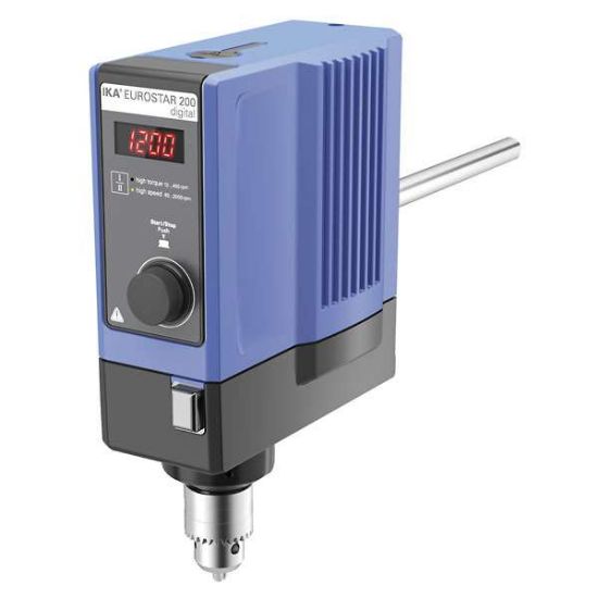 IKA Eurostar 200 Digital Mixer, Dual-Range 6 to 400 / 30 to 2000 rpm, 230 VAC_1159479