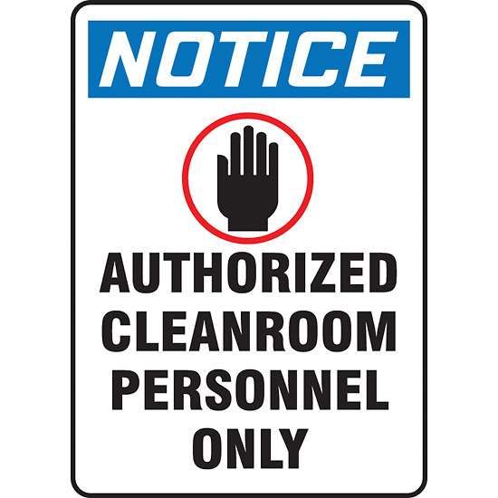Accuform Notice Sign 10