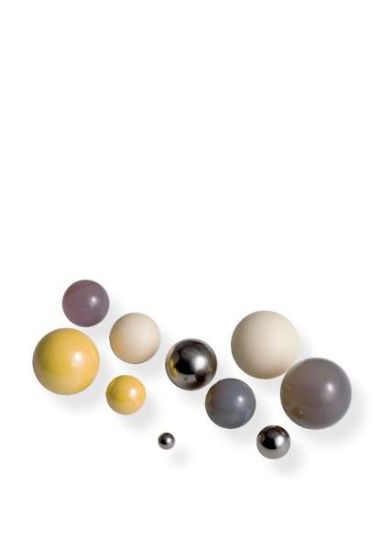 Grinding balls. 3 mm dia. for grinding bowls 500 ml, 250 ml, 80 ml, 45 ml, 20 ml, 12 ml stainless steel 1 mm dia. (100g Package)_1169242