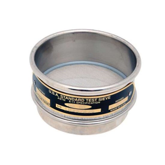 Cole-Parmer, 3"-Diameter Sieve, Full Height Stainless Steel, No. 400 (38μ)_1156988