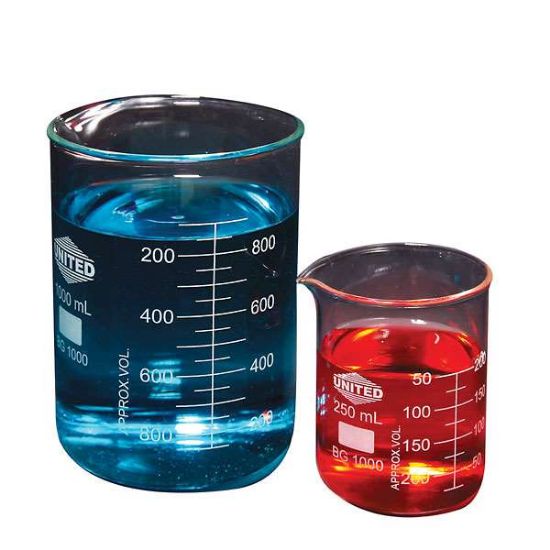 Borosil BG1000-600 Beaker, glass, low form, 600 mL, 6/pk_1185848
