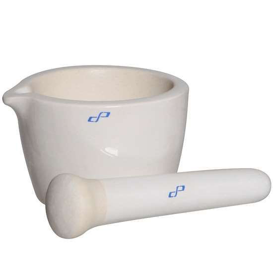 Cole-Parmer Essentials, Mortar and Pestle Set, porcelain, 50 mL_1164429