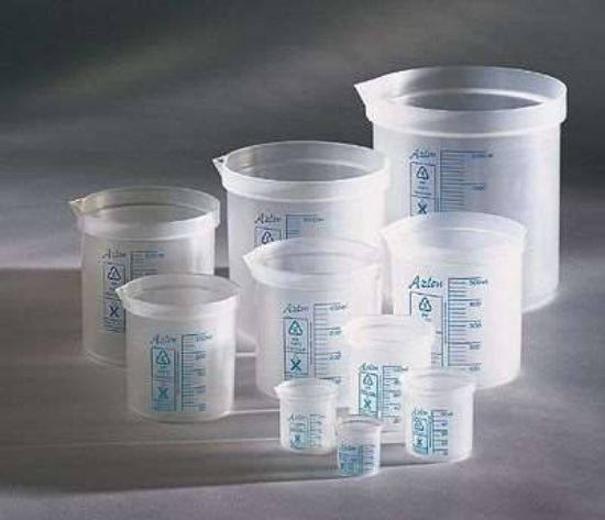Azlon polypropylene "square ratio" beaker, 100 mL
(package of 10)_1152809