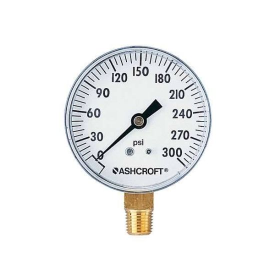GAUGE 2.5 300PSI 1/4LM BRNZ_1191451
