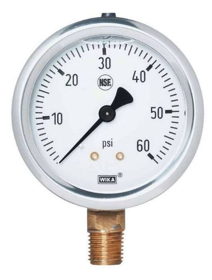 GAUGE NSF 0-60 PSI 1/4" NPT_1162043