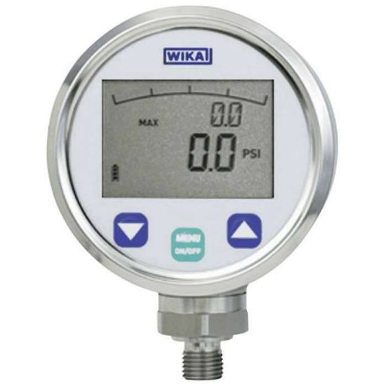 Wika DG-10-S Stainless Steel Digital Gauge ~ 0 to 5000 psi, 1/4" NPT(M)_1168168