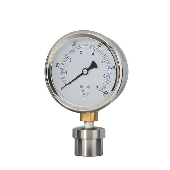 GAUGE W/ SEAL 1/4 300 PSI 2.5 Dia_1157192