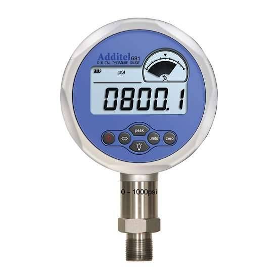 Cole-Parmer Gauge Digital 1/4 0-15K PSIS Large | John Morris Group New ...