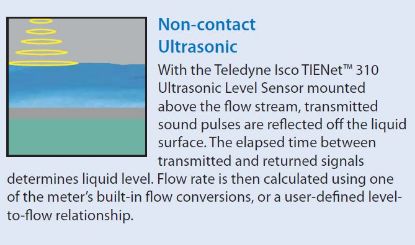 Signature Ultrasonic flow meter system. Starting price includes base meter 624300005 TIENet 310 ultrasonic level sensor with 32.8 ft (10 m) cable instruction manual pocket guide and coupon for Isco Open Channel Flow Meter Handbook. The pric_1167934