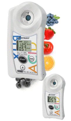 Atago, Refractometer, Fruit, 7300, PAL-Easy ACID F5 (Multi-Fruit) KIT, Acidity, Relative Precision_1157747