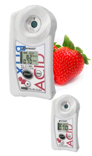 Atago, Refractometer, Strawberry, 7304, PAL-Easy ACID 4 Kit_1171938