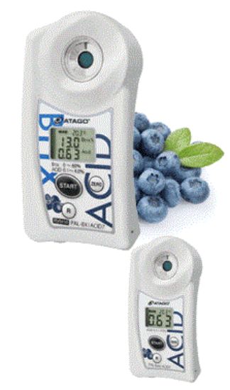 Atago, Refractometer, Blueberry, 7307, PAL-EASY ACID 7 Kit, Acid Conversion_1173865