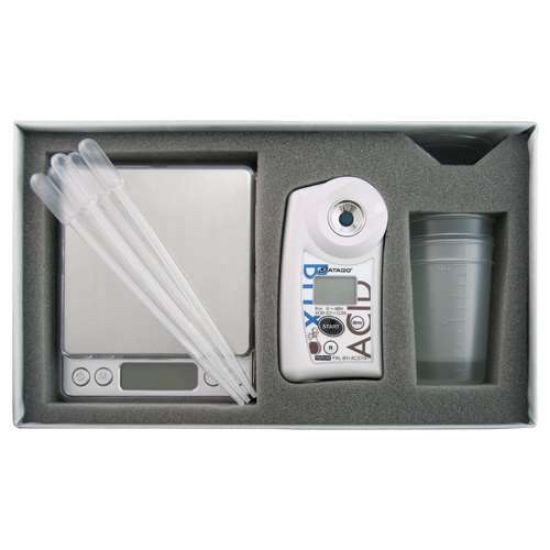 Atago, Refractometer, Vinegar, 7581, PAL-BX/ACID 181 Master Kit, Brix, Acetic Acid Conversion_1169228