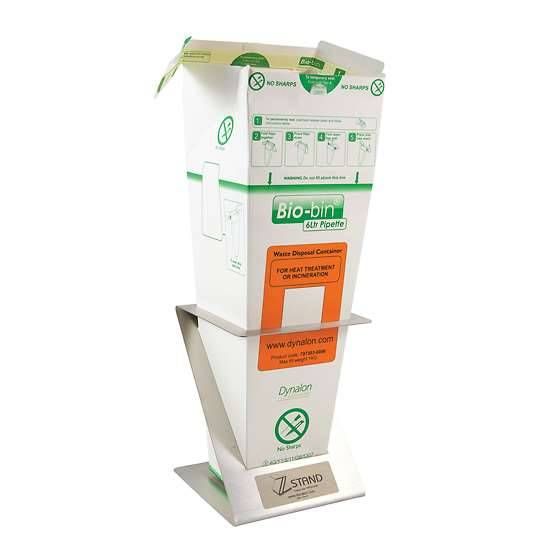 Dynalon Bio Bin Waste Disposal Container, 6 L, Case of 40, Model 797303 ...