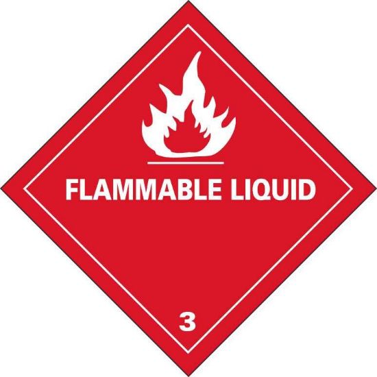 LABELS FLAMABLE LIQUID 500/RL_1178026