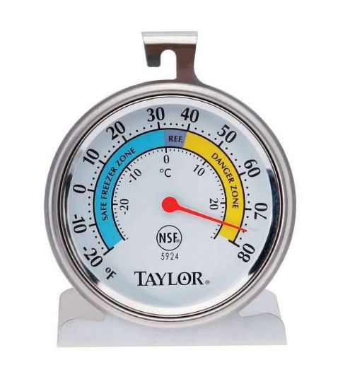 TFA Dostmann Analog Fridge/Freezer Thermometer – Range -30 To +25°C, Made In Germany