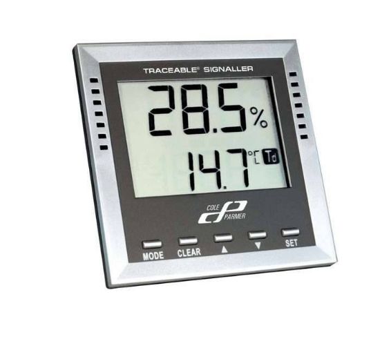 Traceable Digital Thermohygrometer with Dew Point, 1% to 99% RH range, -40°C to 70°C, ±1.0°C Accuracy, 0.1° Resolution_1628670