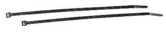 CLAMP TIES BLACK 100/PK_1185953