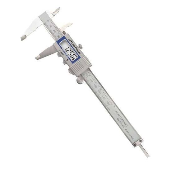 Traceable  Digital Caliper with Calibration, Stainless Steel; 0-6"_1178143