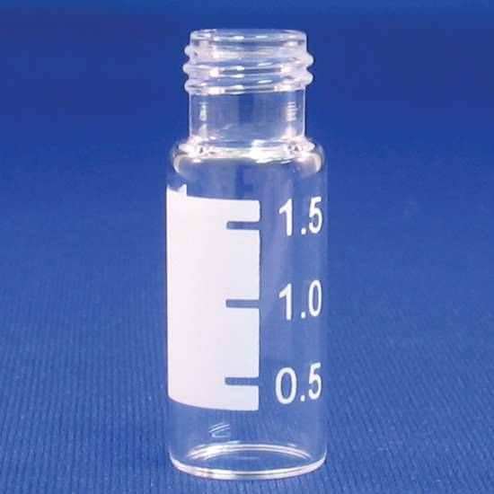 Cole-Parmer, Wide Neck Vial, Clear, 2 mL, 9 mm Thread_1183080