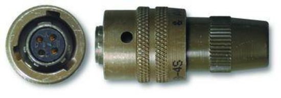 Model:DR - 4-socket MS3116 bayonet connector (meets MIL-C-26482)_1183387
