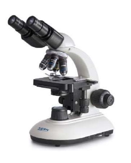 Compound microscope Binocular Achromat 4/10/40/100; WF10x18; 3W LED_1191639