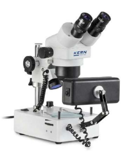 Stereo zoom microscope (Gem) Binocular Greenough; 0,7-3,6x; HSWF10x23; 10W Hal_1183760