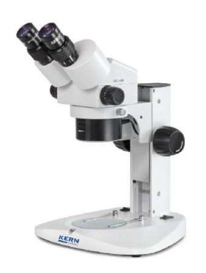 Stereo zoom microscope Binocular Greenough; 0,75-5,0x; HSWF10x23; 0,21W LED_1189455