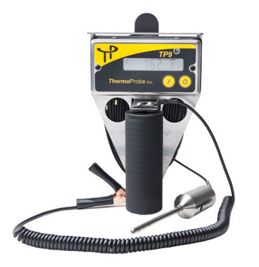 TP9 Thermometer, 30 meter cable, Extra Weight Probe, No Brass Markers, ATEX/IECEx Certification (Exib [ia] IIB T4), Ambient temperature range -20°C to +40°C_1194393