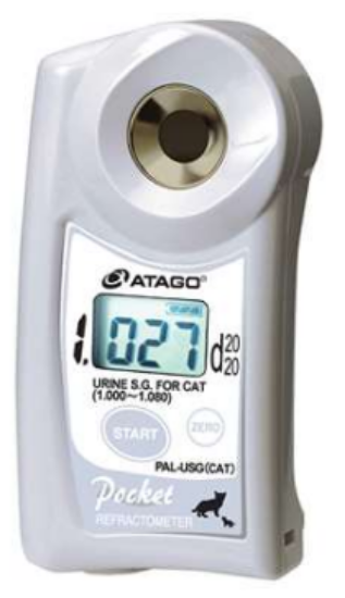 Atago Refractometer PAL-CAT Cat Urine Specific Gravity 1.0000 to 1.0800 ...