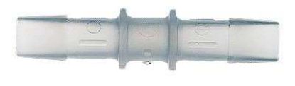 Masterflex Fitting, Polypropylene, Straight, Hose Barb Union, 3/32" ID; 10/PK_1197065