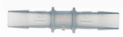 Masterflex Fitting, Polypropylene, Straight, Hose Barb Union, 3/32" ID; 10/PK_1197065