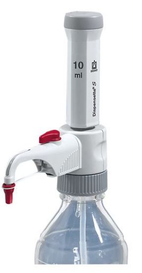 BrandTech Dispensette S Bottletop Dispenser, 5 mL fixed, standard valve
(each)_1351266
