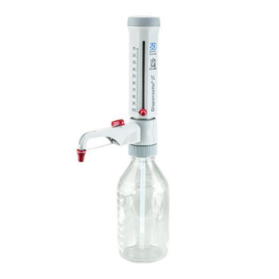 BrandTech Dispensette S Bottletop Dispenser, 10 - 100 mL, analog, recirculating_1349659
