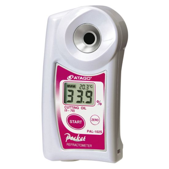 Atago, Refractometer, PAL-102S, Hydraulic Oil / Cleaning Liquid, Cutting Oil: 0.0 to 70.0, Temperature: 10.0 to 100 degC_1352567
