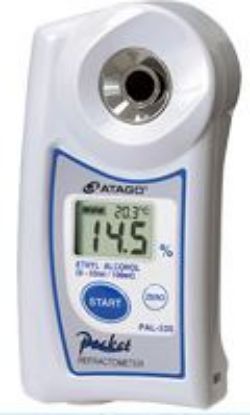 Atago, Digital Refractometer, PAL-33S, Ethyl Alcohol-Water Solution, Ethyl alcohol: 0.0 to 53.0%, Temperature: 5.0 to 30.0degC_1360052