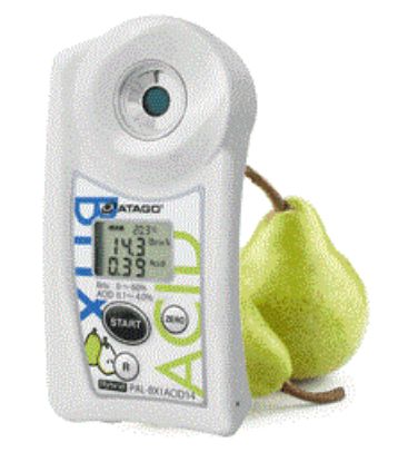 Atago, Refractometer, Pear, 7314, PAL-Easy ACID 14 (Pear) Kit_1190371