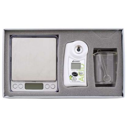 Atago, Refractometer, Pear, 7314, PAL-Easy ACID 14 (Pear) Kit_1190371