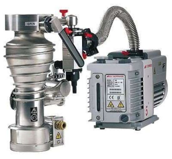 Edwards Direct-drive rotary vane vacuum pump, dual mode, 3.5 cfm, 115/220 VAC_1198179