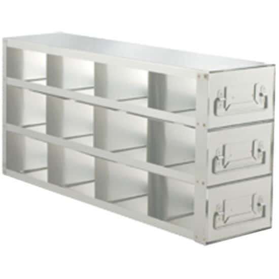 Argos Technologies Polar RD433A Upright Freezer Drawer Rack, 4" x 3" Layout, 12 x 3" Boxes_1206817