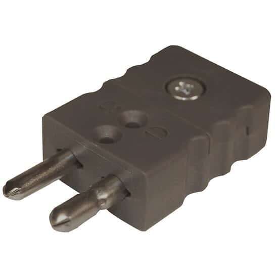 Digi-Sense Thermocouple Connector, Standard, Type-J, Male Plug; 1/ea_1206452