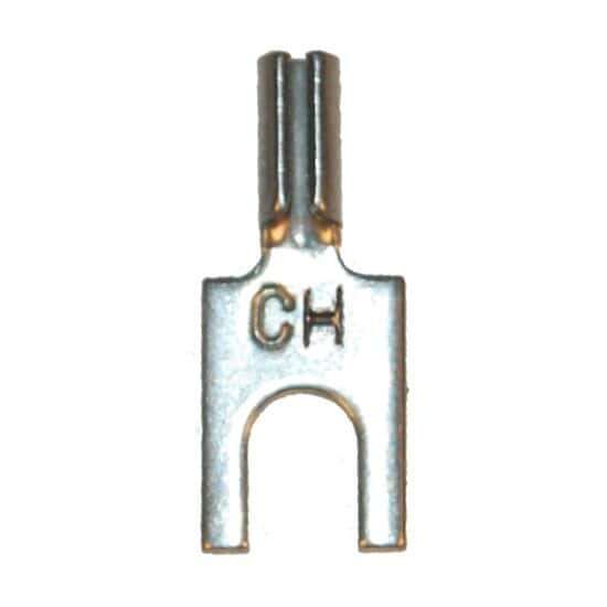 Digi-Sense Spade Lugs, Chromel, for Type K and E Thermocouples; 10/pk_1206458