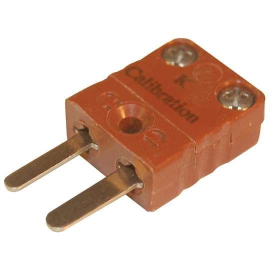 Digi-Sense Miniature Type-K Thermocouple Male Connector, 2 Pin_1201091