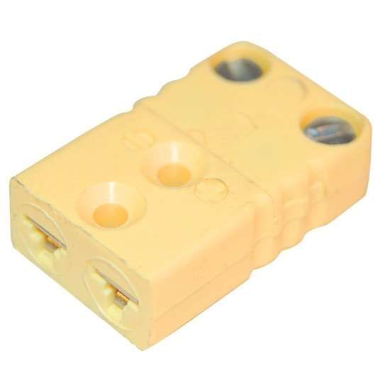 Digi-Sense Miniature Type-K Thermocouple Female Connector, 2 Pin_1221526