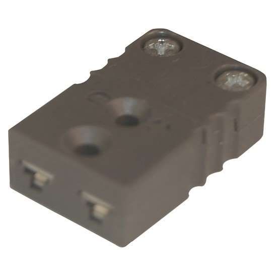Digi-Sense Miniature Type-J Thermocouple Female Connector, 2 Pin, 5Pk_1236792