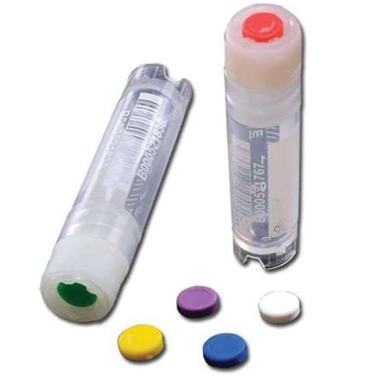 Argos Technologies Cryovial Cap Insert, Orange; 100/Pk_1208883