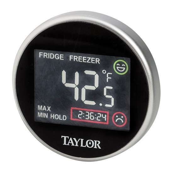 Taylor 1445 Pro Series Digital Fridge-Freezer Thermometer with Safety Zone_1212230